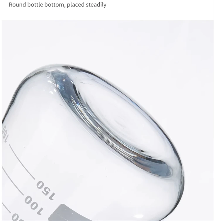 BKMAM Lab Glassware High Quality 50ml-10000ml Borosilicate Glass Erlenmeyer Flask Conical Flask With Graduations