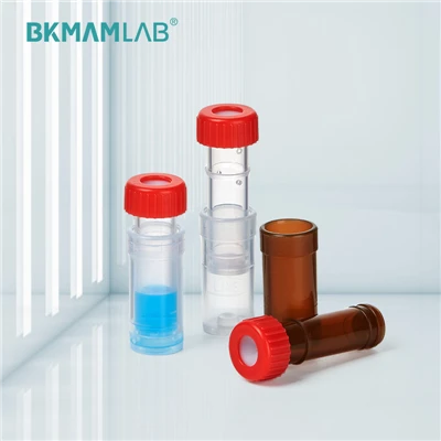 Laboratwa Founisè Plastik echantiyon Filtrasyon Flakon
